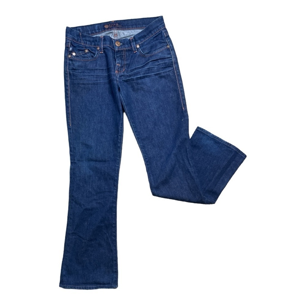 Rock & Republic Wide Leg Dark Wash Denim Jeans Size 26